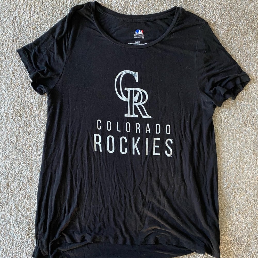 Colorado Rockies Athletic Short Sleeve